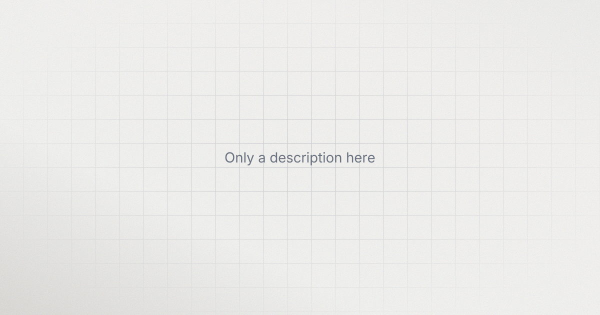 Description only